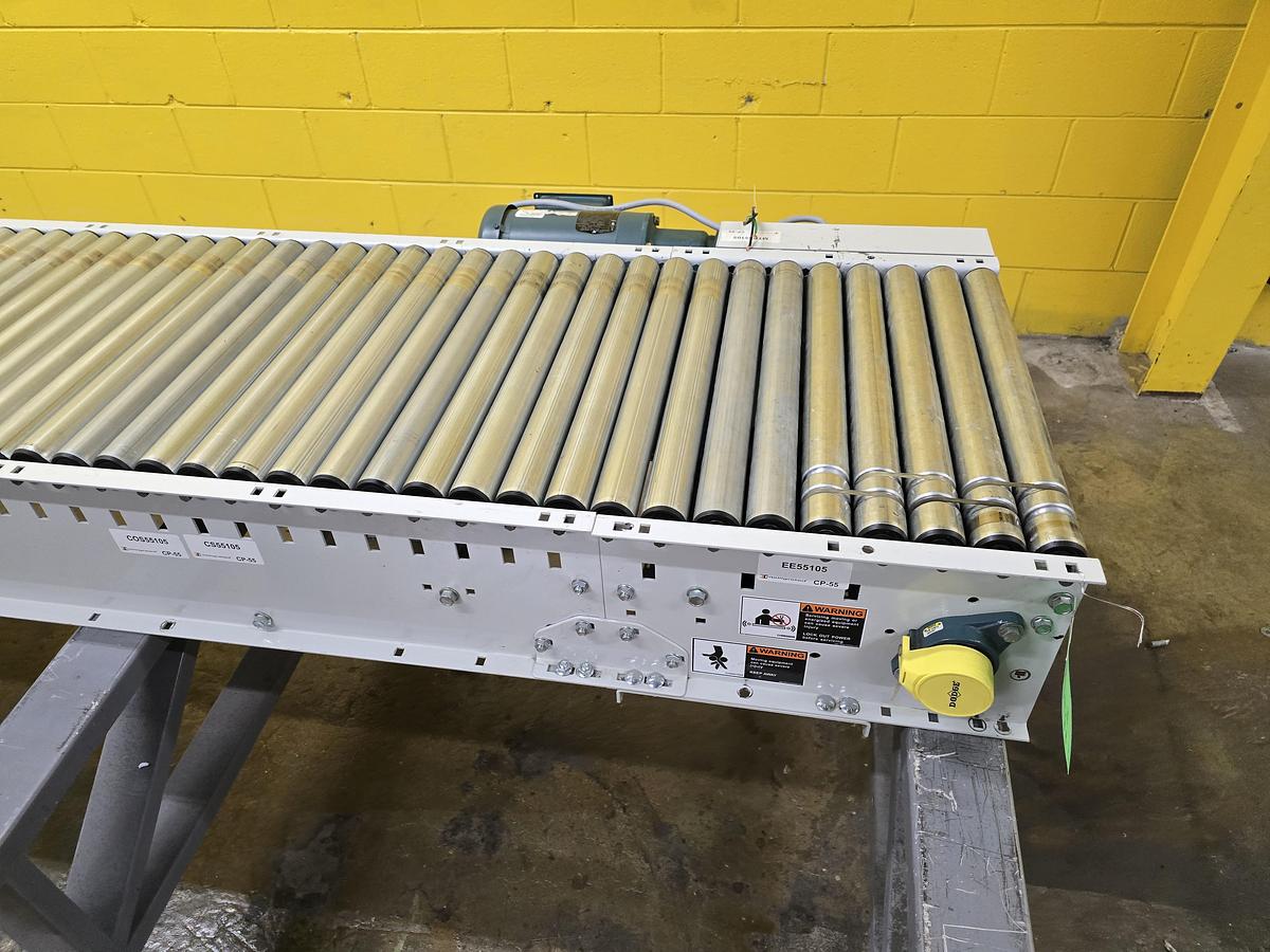 Used 2023 Intelligrated 24.5" x 15' Live Roller V-Belt Conveyor (#382)