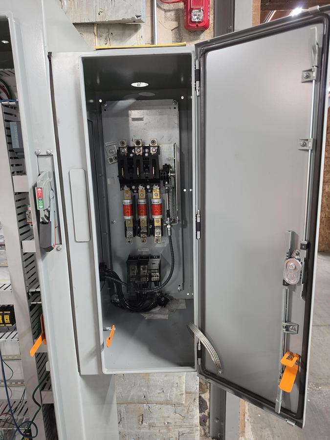 Used Hoffman Enclosures Inc. 300 AMP 2 Door Electrical Panel (#717)