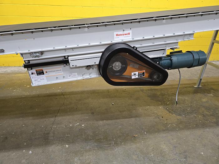 Used Intelligrated Roller Bed Incline / Decline Belt Conveyor 30.5" x 39'11.5" (#361)