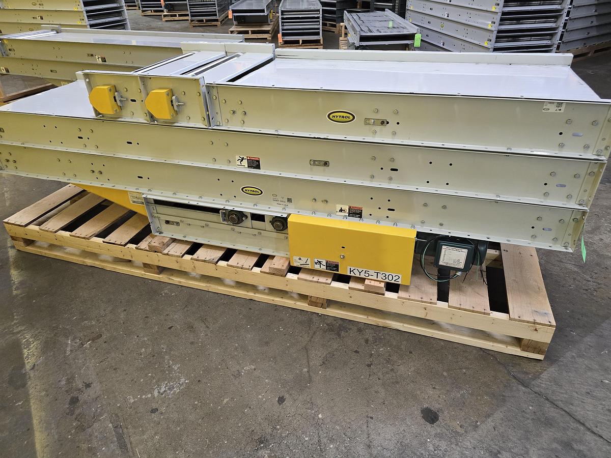 Used Hytrol TH Trash Line Belt Conveyor 34" x 27' (#558)