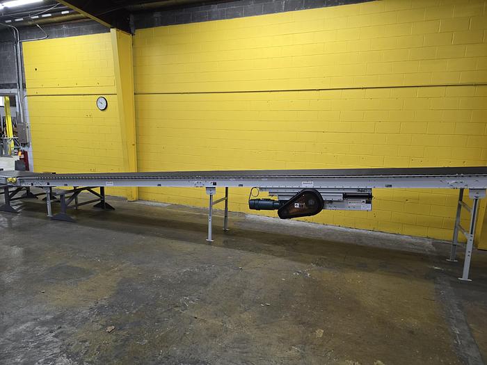 Used Intelligrated Roller Bed Incline / Decline Belt Conveyor 30.5" x 45'5" (#358)