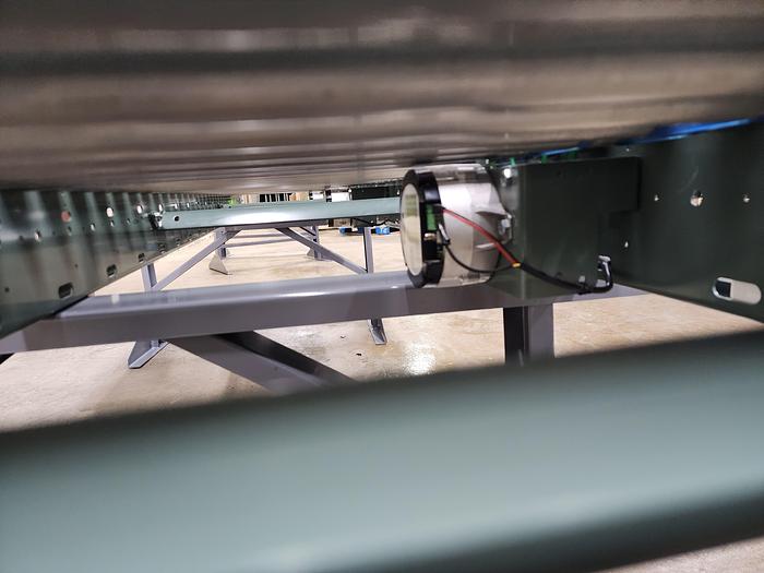 Used Hytrol 190E24 24 volt Live Roller Conveyor 24" x 9'9" (#55)