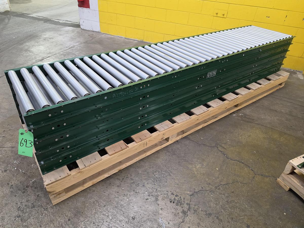 Used Gravity Conveyor 24.25" x 50' (#693)
