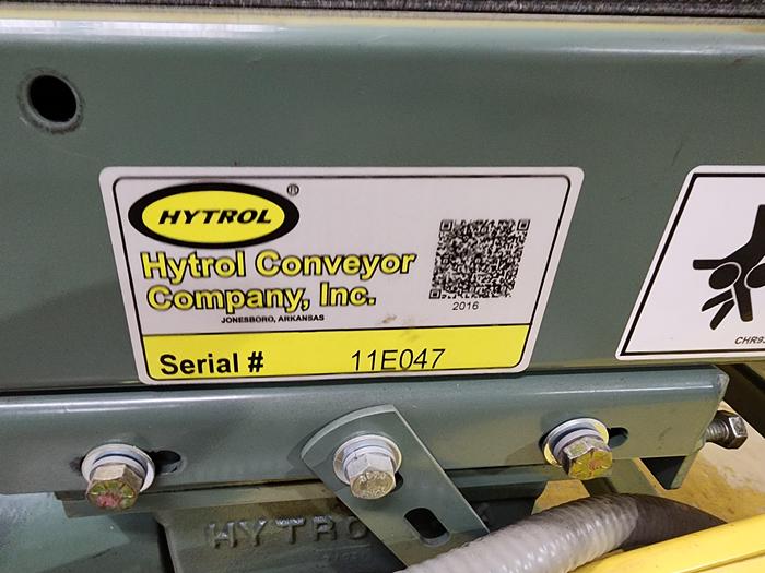 Used Hytrol TA Slider Bed Belt Conveyor 26" x 11' (#135)