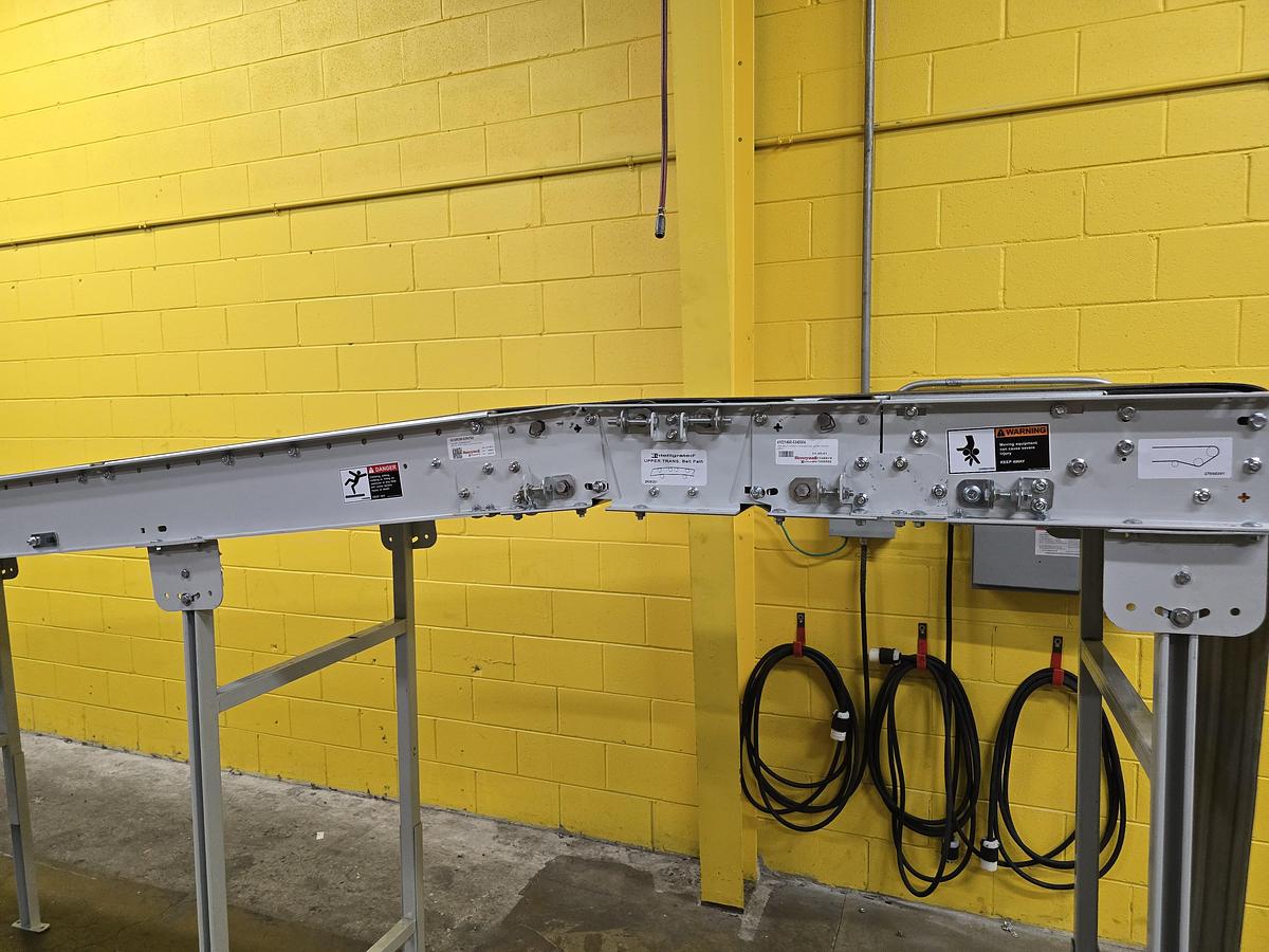 Used Intelligrated Roller Bed Incline / Decline Belt Conveyor 30.5" x 39'4" (#346)