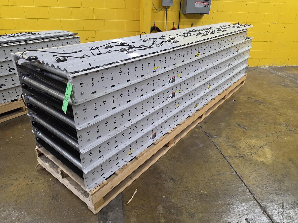 Used Hytrol 190E24EZ E24 Zero Pressure Roller Conveyor 30" x 58'6" (#686)