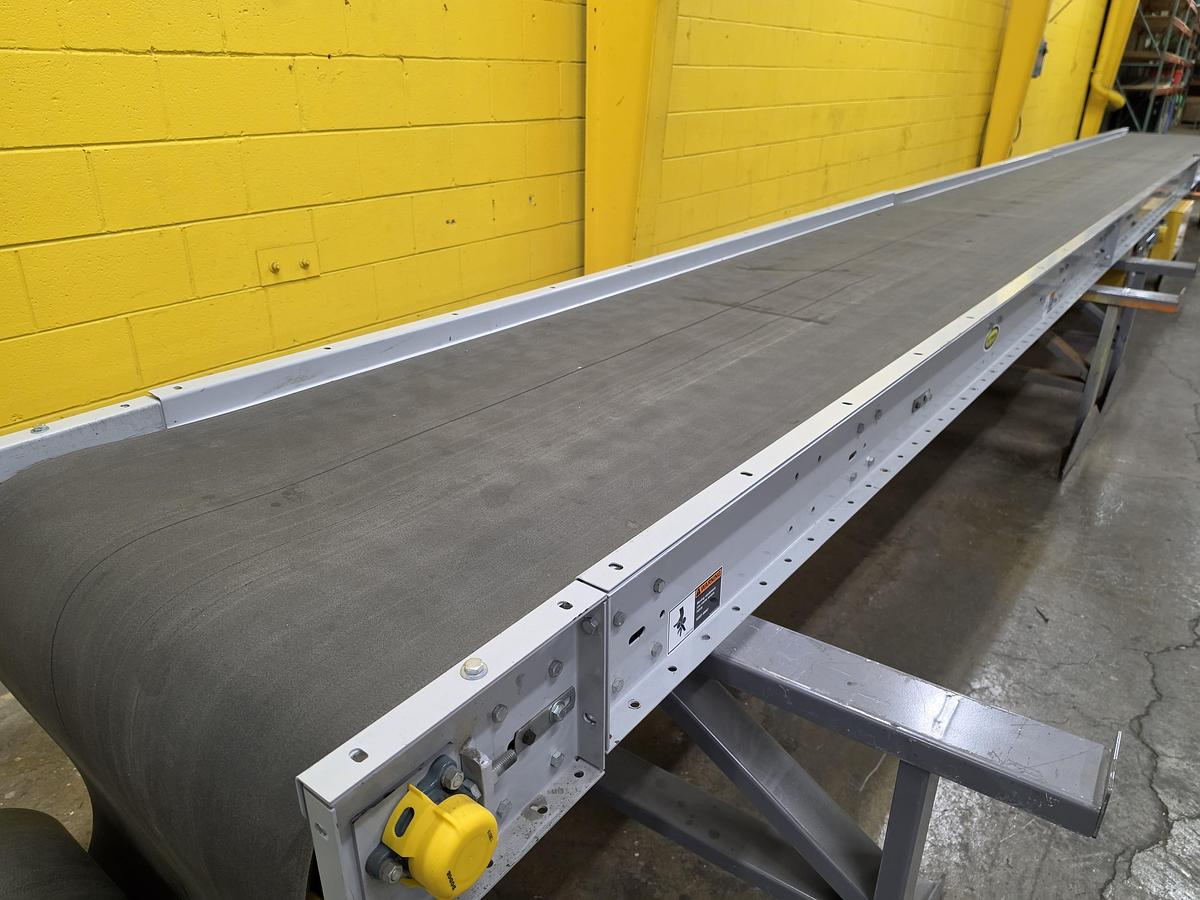 Used Hytrol TH Trash Line Belt Conveyor 34" x 56'5" (#649)