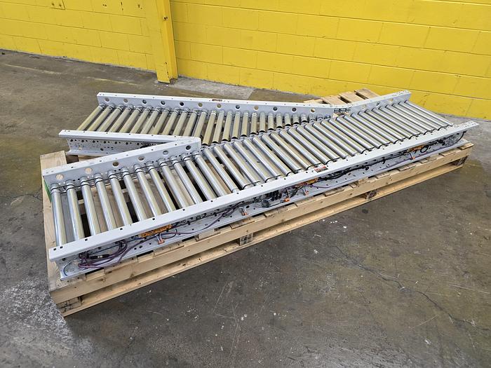 Used 2023 Intelligrated Zero Pressure MDR 710 Roller Conveyor MERGE