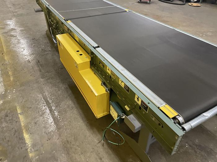 Used Hytrol GAPPER Slider Bed Belt Conveyor 42" x 12' (#153)