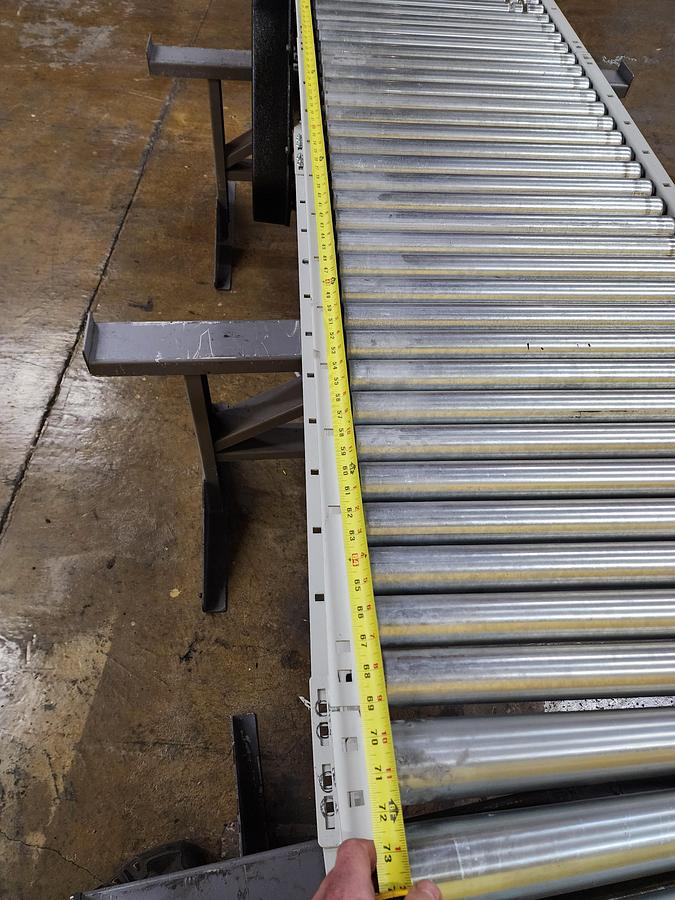 2023 Intelligrated 30.5" x 90 Degree Curve Roller V Belt Conveyor (#380)