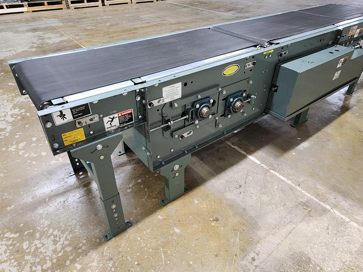 Used Hytrol Gapper Belt Conveyor 24" x 12' (#25)
