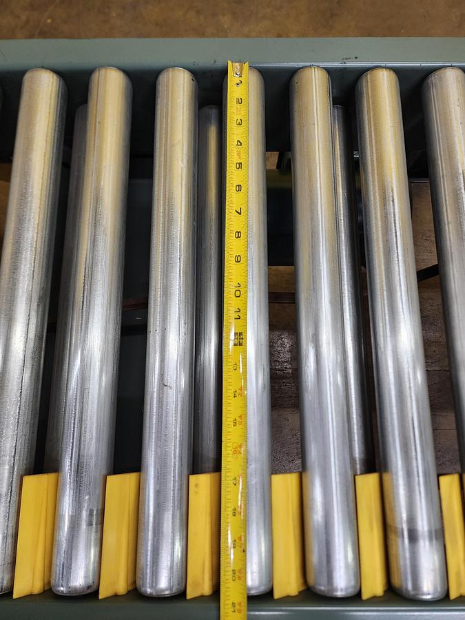 Used Hytrol 24" x 24' Live Roller V-Belt Conveyor (#169)
