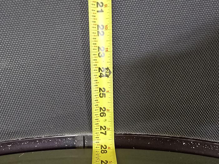 Used Transnorm 90 Degree Belted Curve Conveyor TS1500/140 V2 27" Belt, 36" IR (#395)