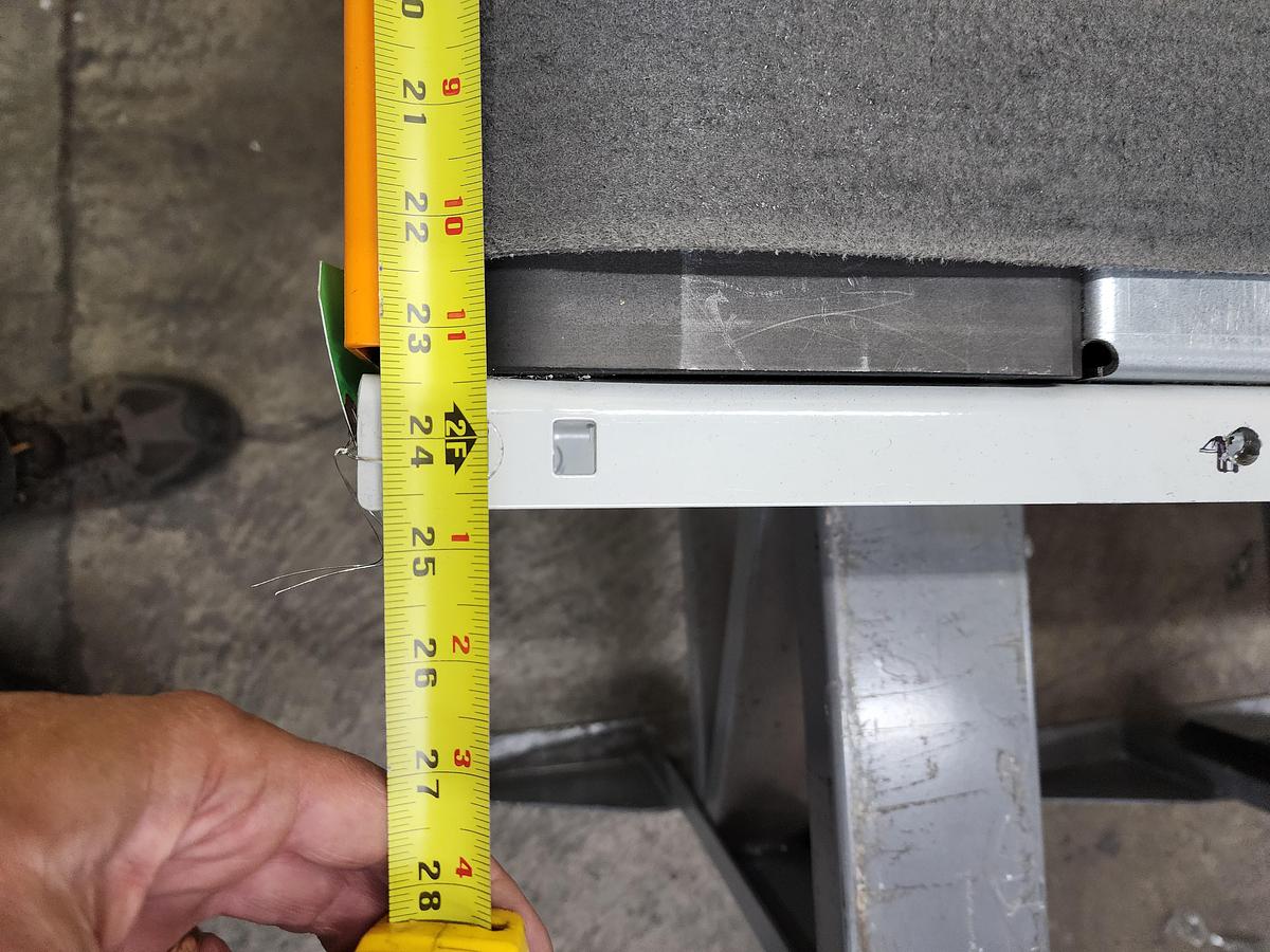 Used 2023 Intelligrated Roller Bed Belt Conveyor 24.5" x 159' (#371)