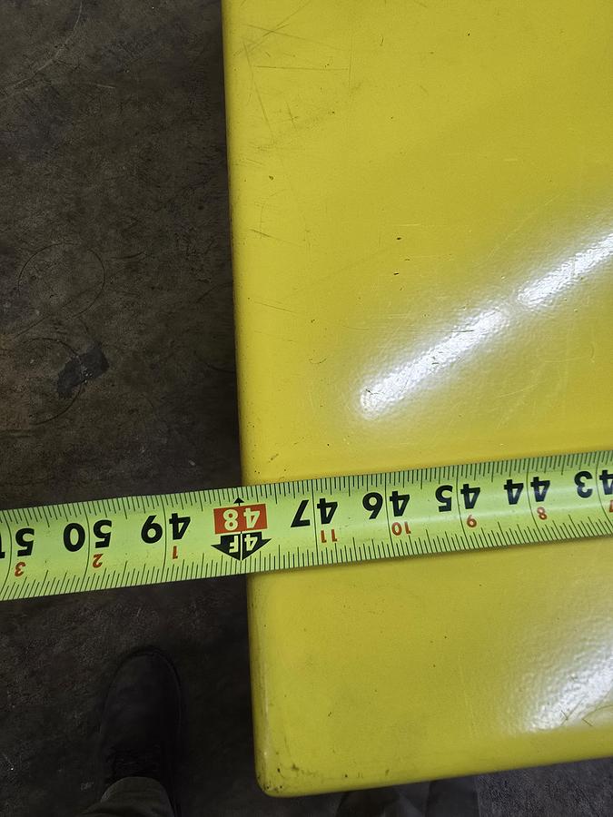 Used Bushman Pneumatic Scissor Lift Table Turntable (#457)