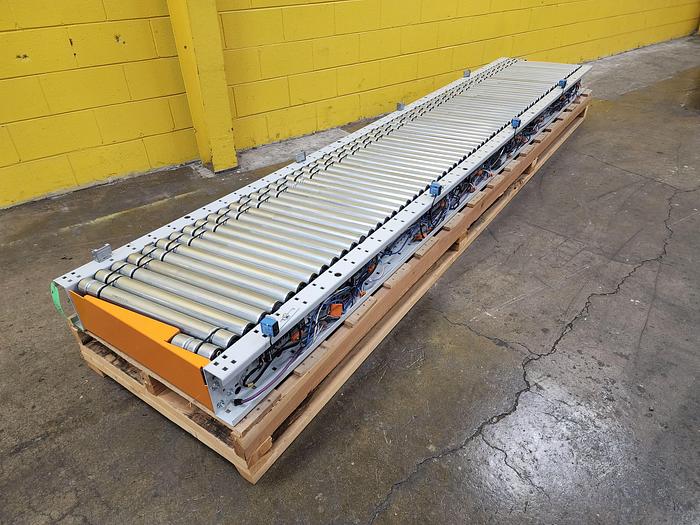 Used 2023 Intelligrated MDR Skewed Zero Pressure Accumulation Conveyor 28" x 10' (#323)