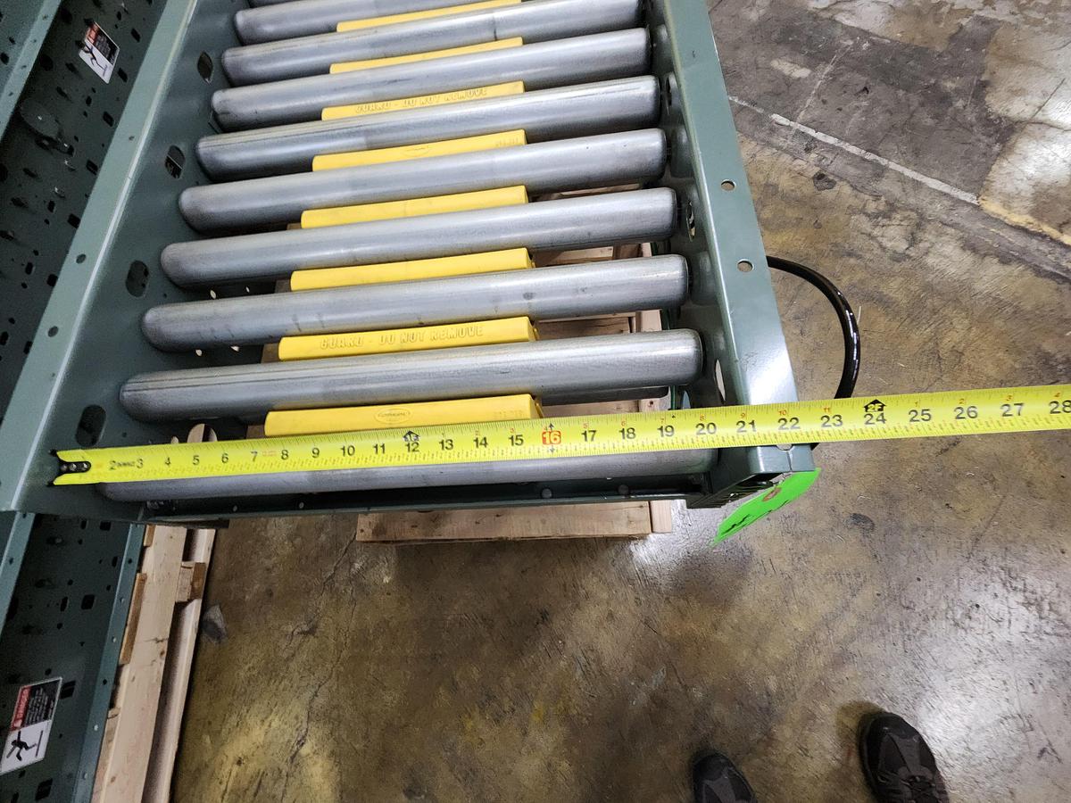 Used Hytrol ABEZ Zero Pressure Accumulation Roller Conveyor 24" x 60' (#706)