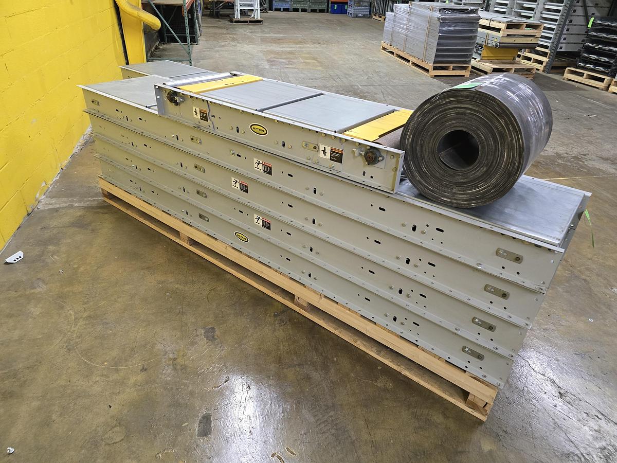 Used Hytrol Slider Bed Belt Conveyor 24" x 55' (#632)