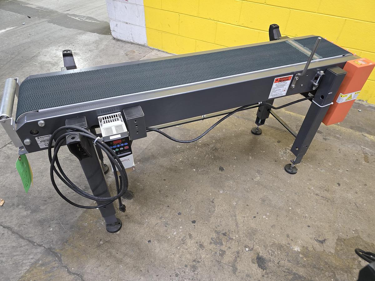 Used Signode TA Slider Bed Belt Conveyor 20" x 6' (#532)
