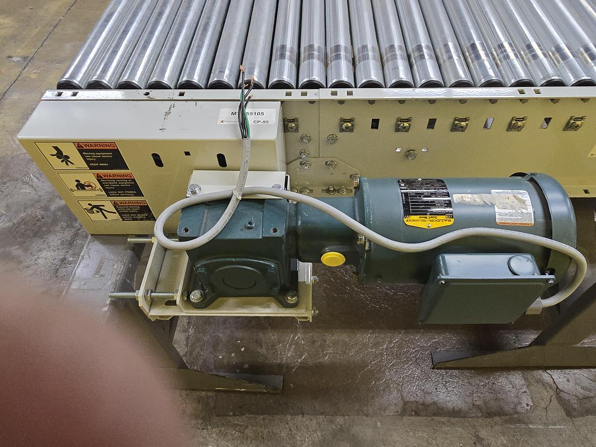 Used 2023 Intelligrated 24.5" x 15' Live Roller V-Belt Conveyor (#382)