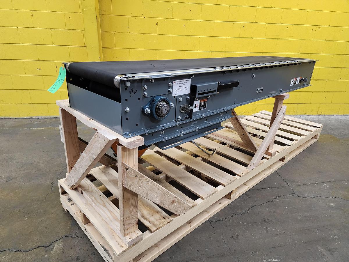 Used 2023 Intelligrated Roller Bed Belt Conveyor 24.5" x 7'6" (#509)
