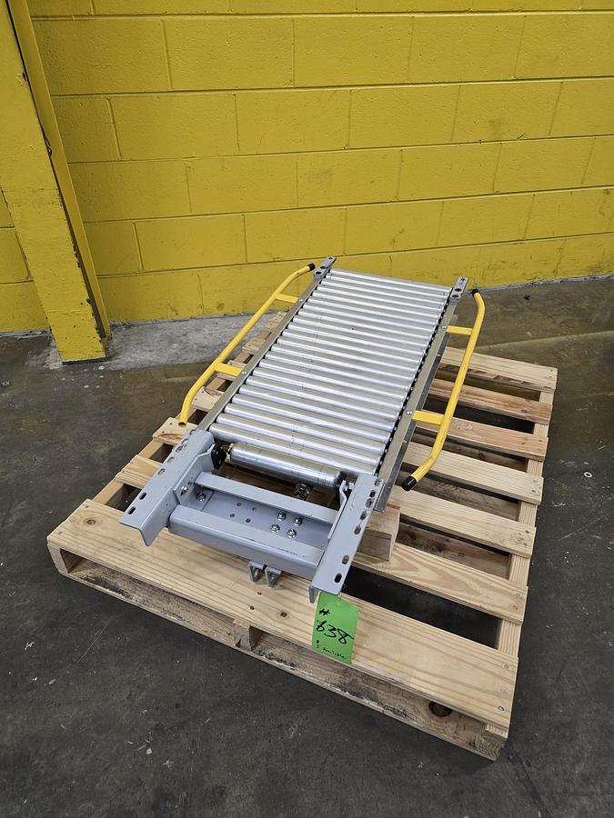 Used Hytrol 18" Lift Gate Conveyor (#638)