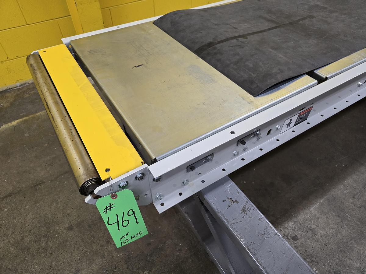 Used Hytrol Slider Bed Belt Conveyor 24" x 50' (#469)