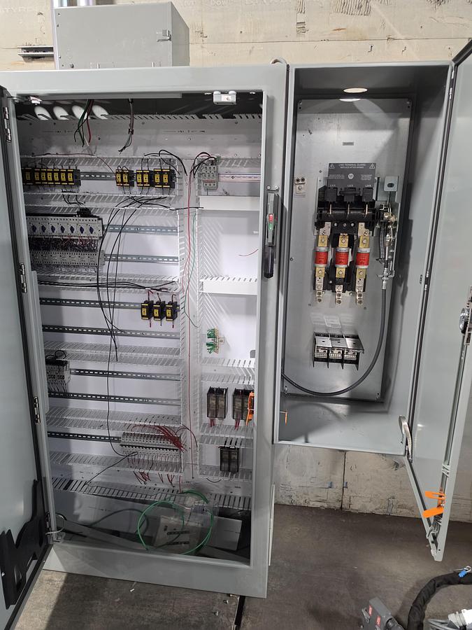 Used Hoffman 300 AMP 3 Door Electrical Panel (#716)
