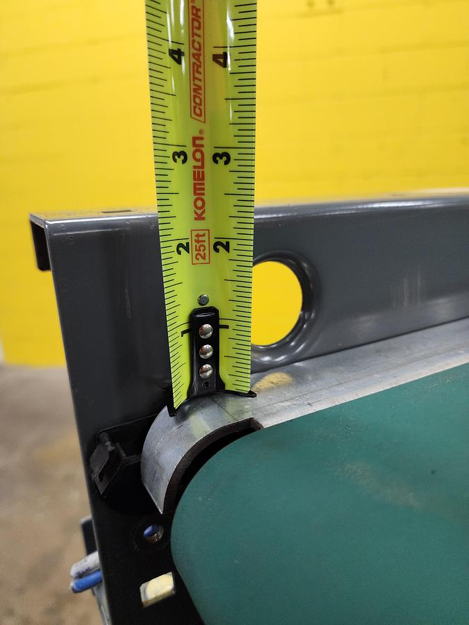 Used Intelligrated MDR 28" Belted Zone Zero Pressure Accumulation Conveyor 52.5' (#411)