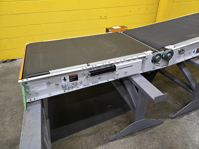 Used Intelligrated Roller Bed Incline / Decline Belt Conveyor 30.5" x 39'1.5" (#362)