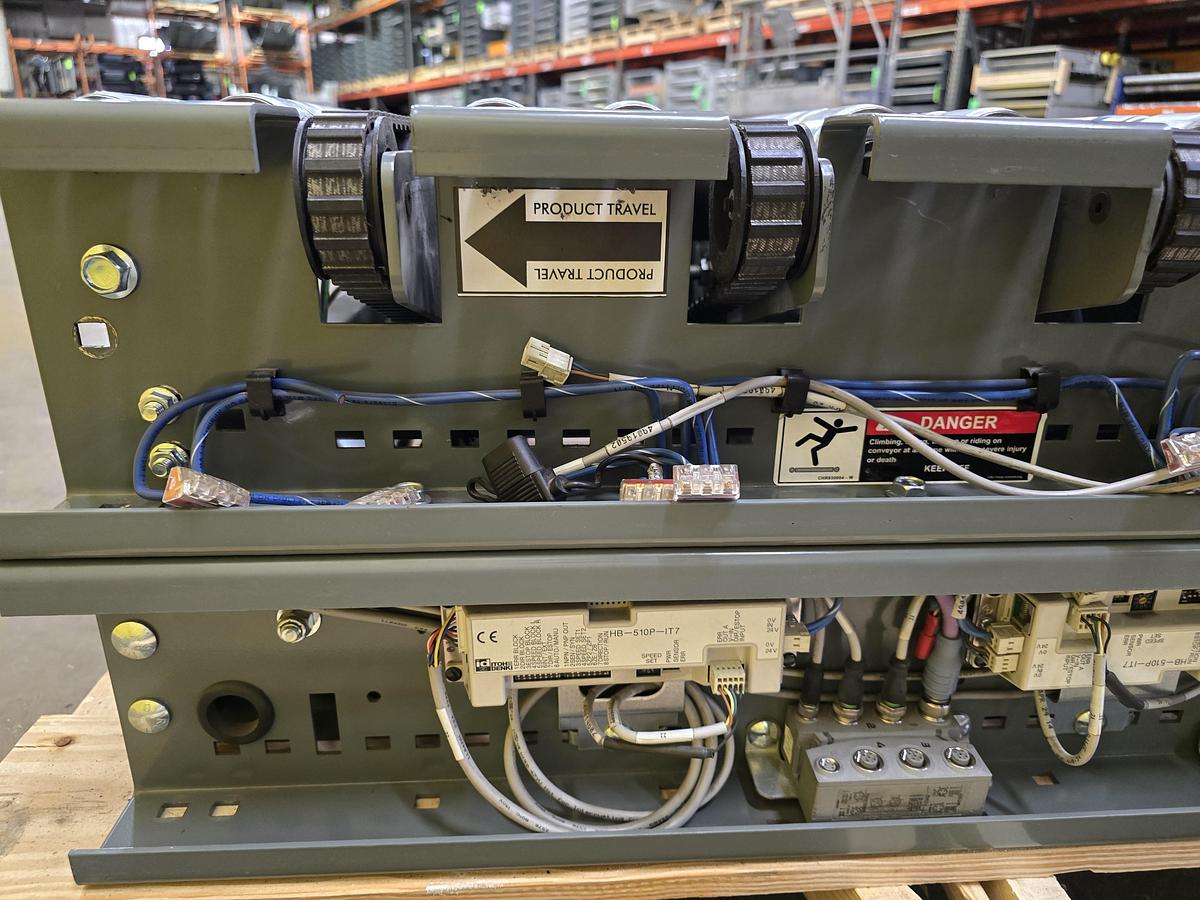 Used 2023 Intelligrated Zero Pressure MDR 710 Roller Conveyor RH DIVERT (#293)