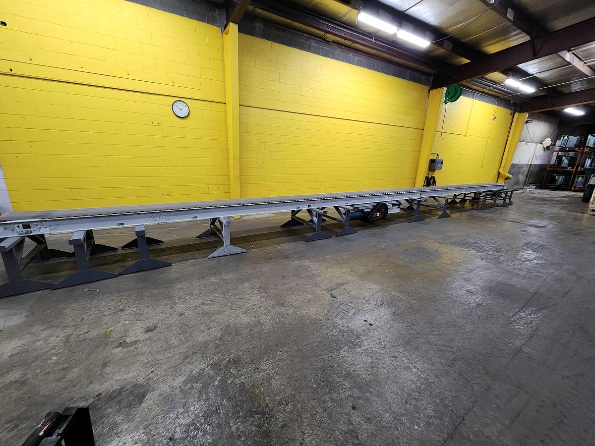 Used 2023 Intelligrated Roller Bed Belt Conveyor 24.5" x 159' (#371)