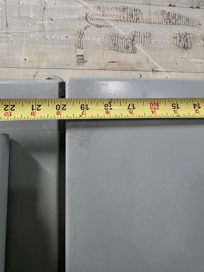 Used Hoffman 300 AMP 3 Door Electrical Panel (#716)