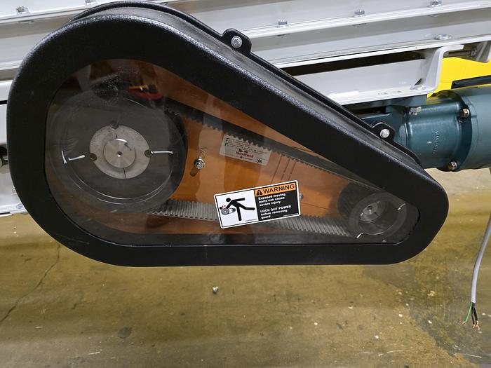 Used Intelligrated Roller Bed Incline / Decline Belt Conveyor 30.5" x 39'11.5" (#361)