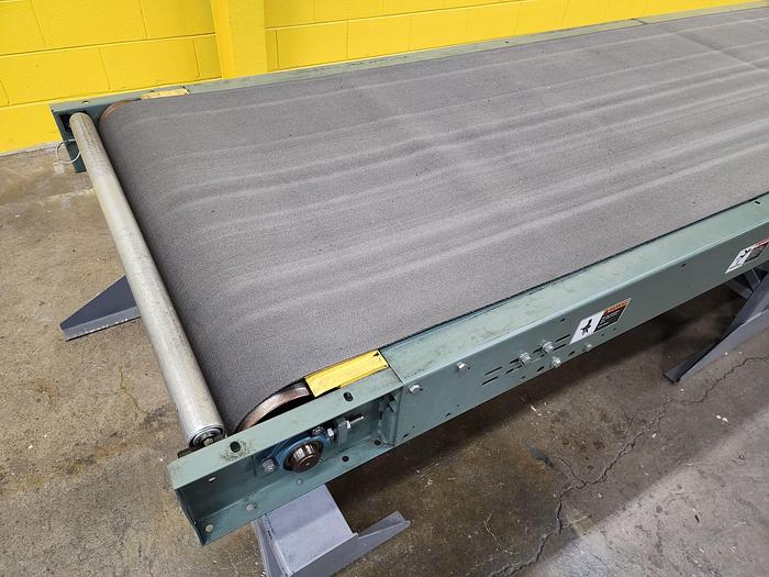 Used Hytrol TL Slider Bed Belt Conveyor 42" x 15'4" (#149)