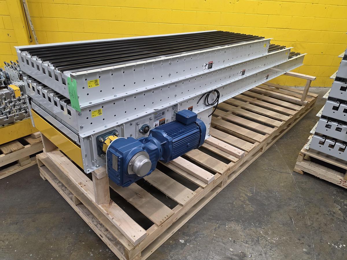 Used 2020 Hytrol PROSORT MRT 30" X 100' Narrow Belt Sortation Conveyor with 8 Diverts & Spurs (#661)