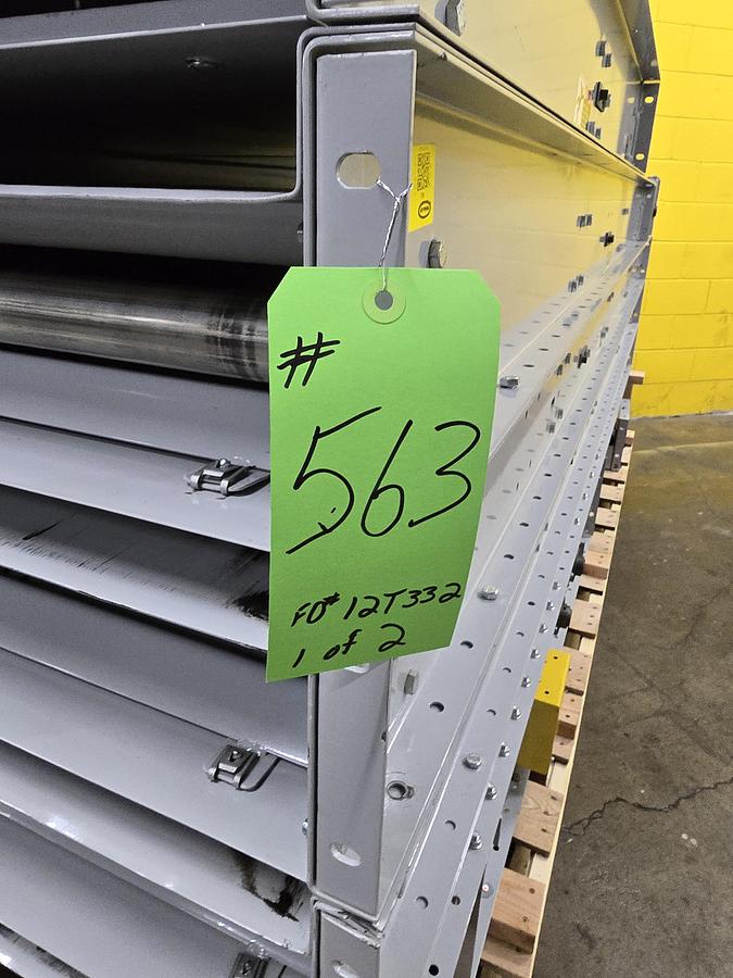 Used Hytrol TH Trash Line Belt Conveyor 34" x 115' (#563)