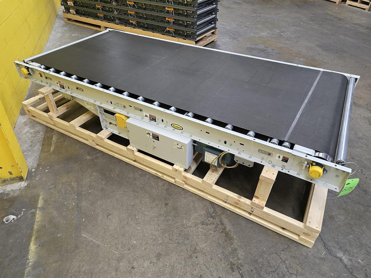 Used Hytrol Slider Bed Belt Conveyor 54" x 10' (#605)