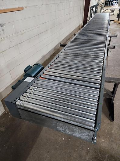 2018 Intelligrated 36.5"w x 24' Live Roller Roller Conveyor (15)