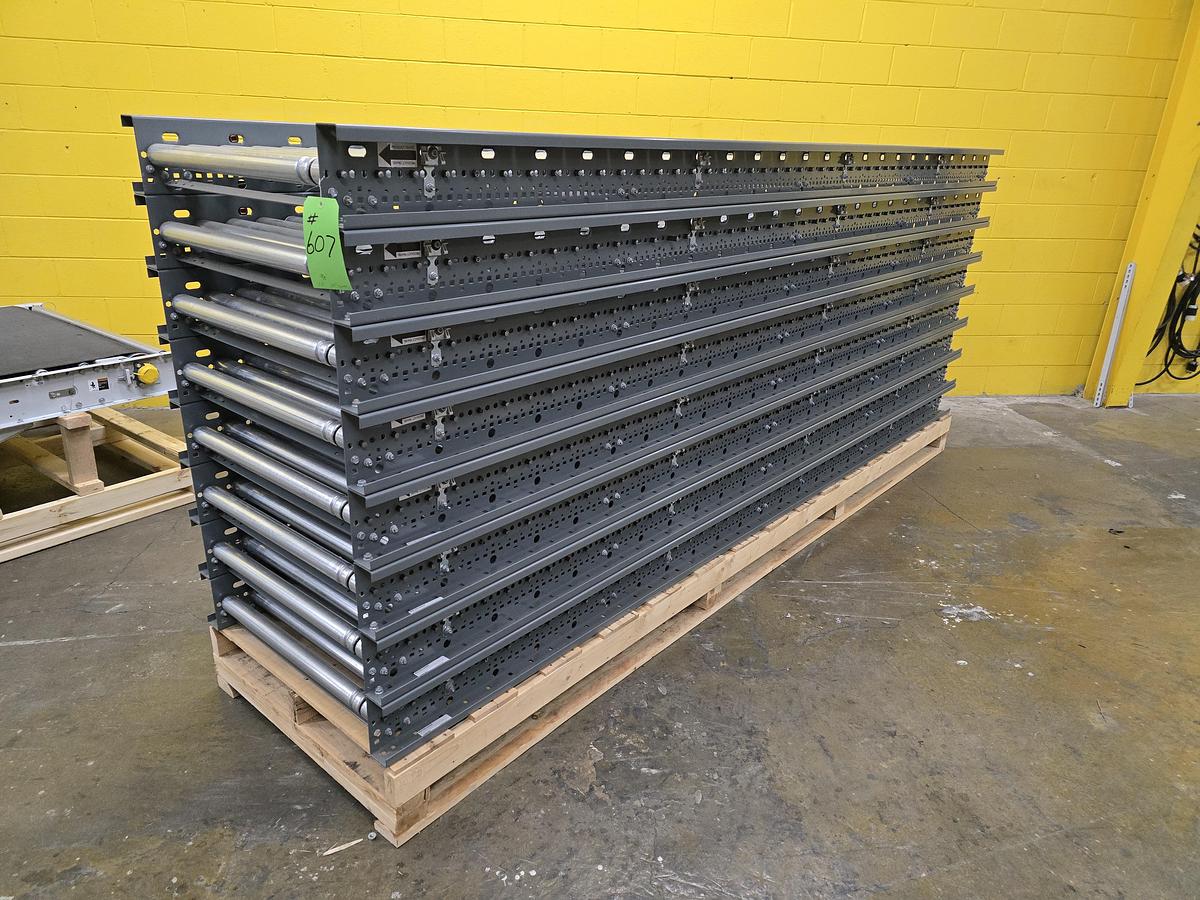 Used Intelligrated 28" x 48' MDR Zero Pressure Accumulation Conveyor (#607)