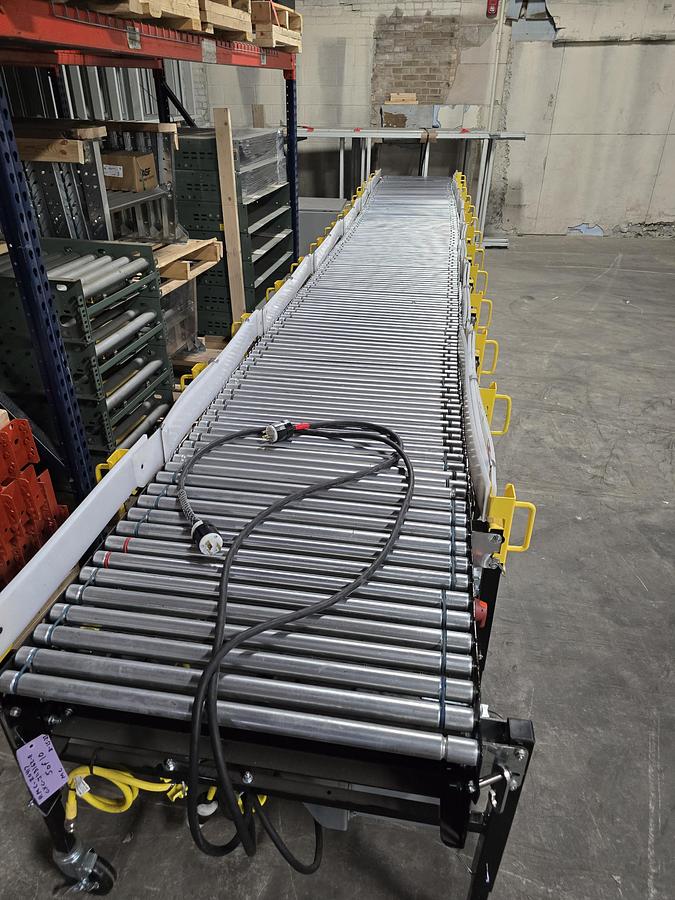 Used 2023 ConveyX Flexible Conveyor 30"x60' Zero pressure Accumulation FX14A30603A5ZV1 (#534)