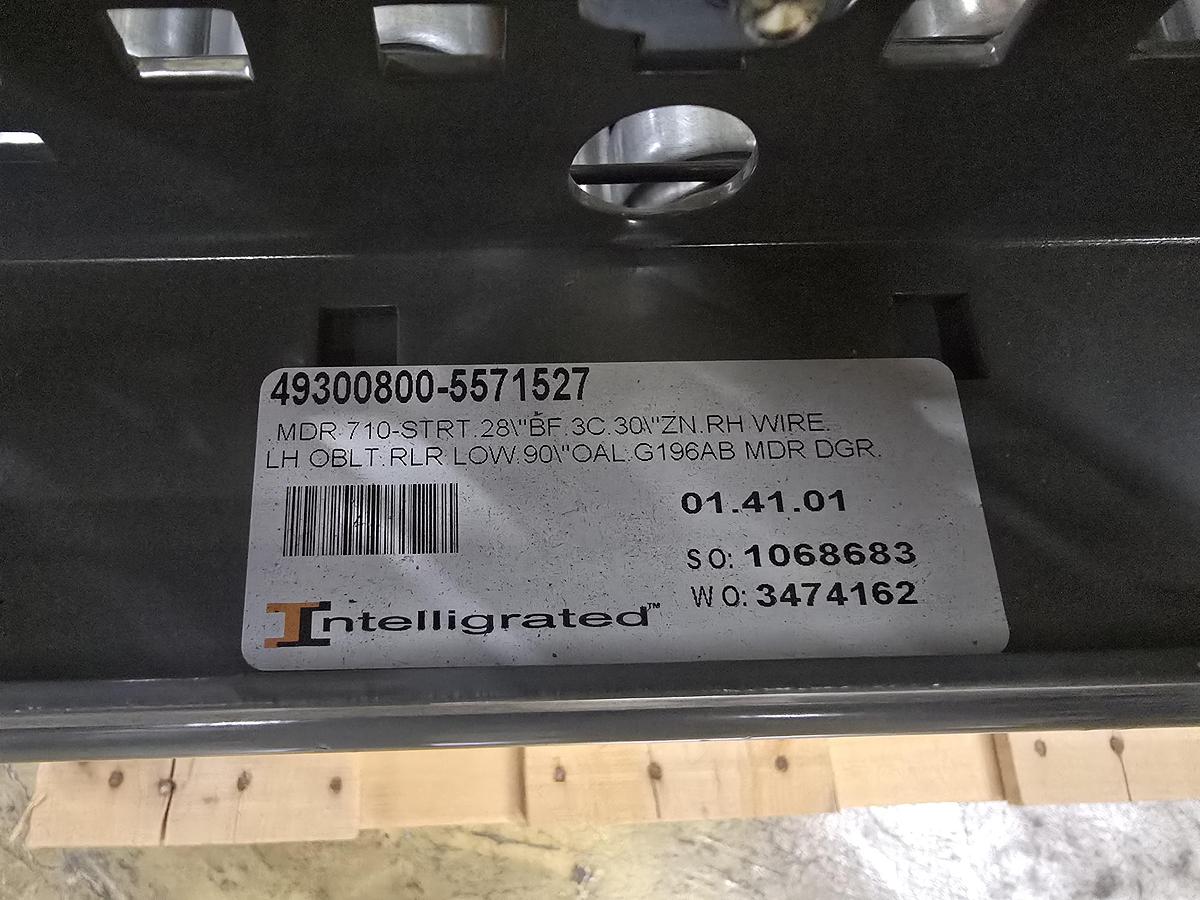 Used Intelligrated 28" x 48' MDR Zero Pressure Accumulation Conveyor (#608)