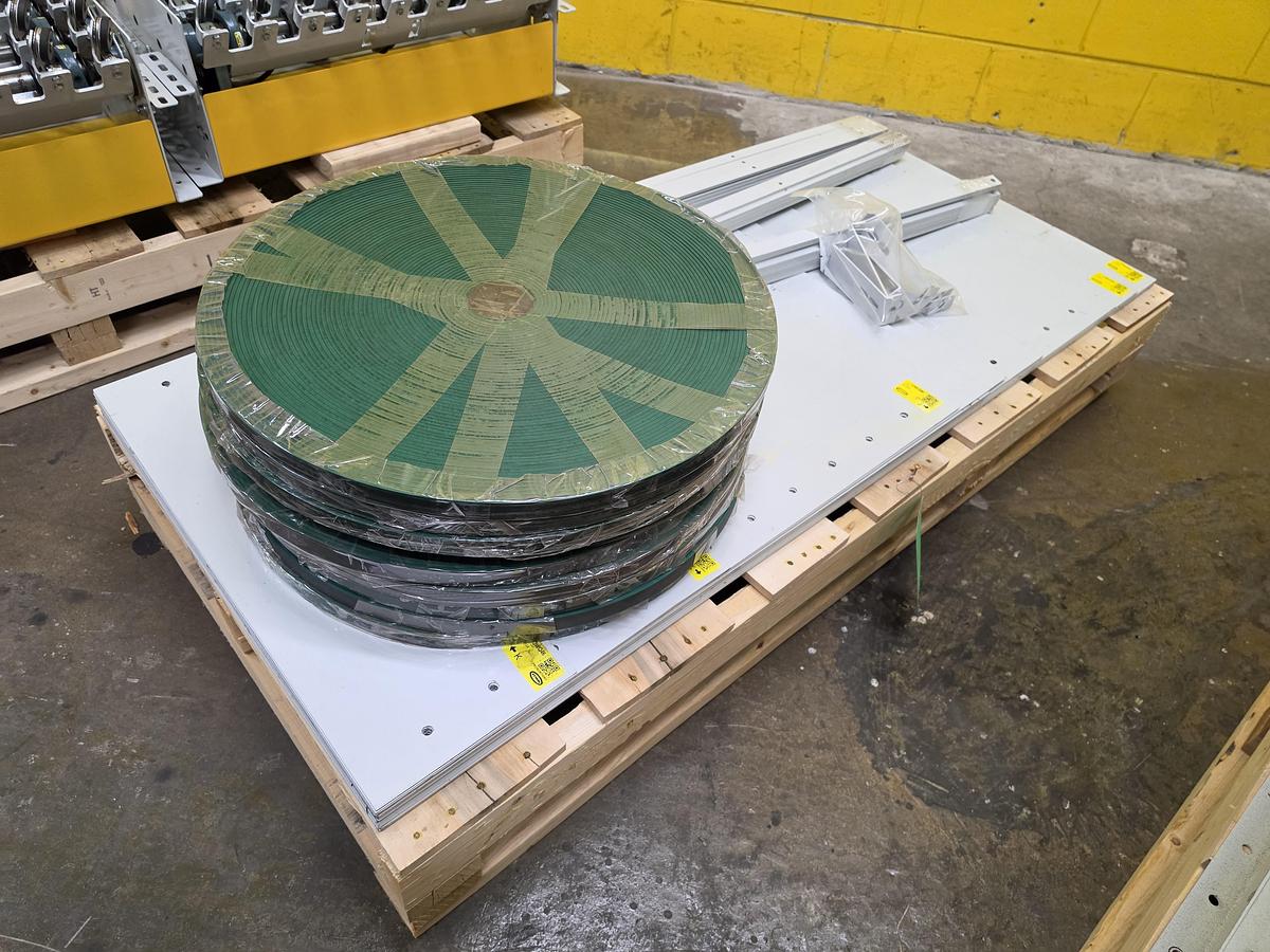Used 2020 Hytrol PROSORT MRT 30" X 100' Narrow Belt Sortation Conveyor with 7 Diverts & Spurs (#660)