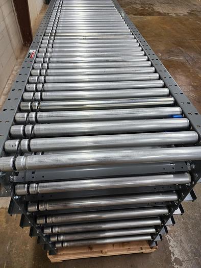 Intelligrated MDR 24 volt Zero Pressure Roller Conveyor 33" x 12' Many Avail