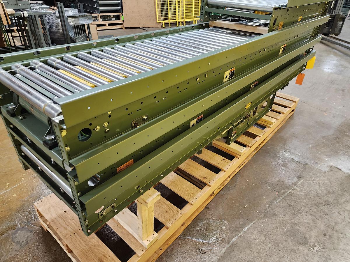 Used Hytrol ABEZ Zero Pressure Accumulation Roller Conveyor 24" x 35' (#188)