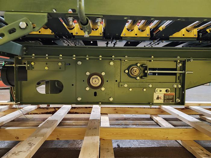 Used Hytrol ABLR Roller Bed Conveyor Merge Table (#220)