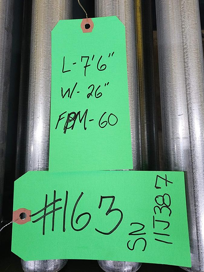 Used Hytrol 70 Degree Live Roller Curve Conveyor 30" (#33)