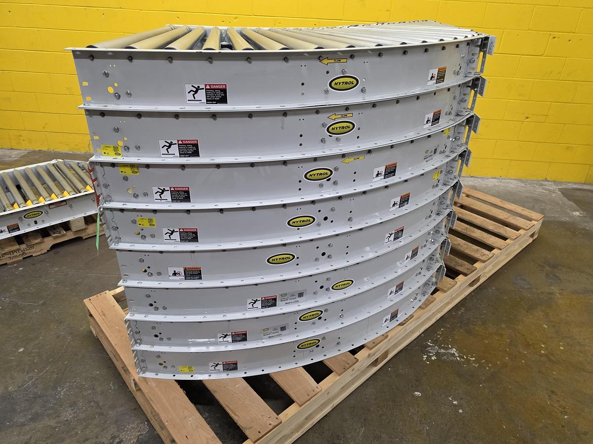 Used 2020 Hytrol PROSORT MRT 30" X 100' Narrow Belt Sortation Conveyor with 8 Diverts & Spurs (#661)