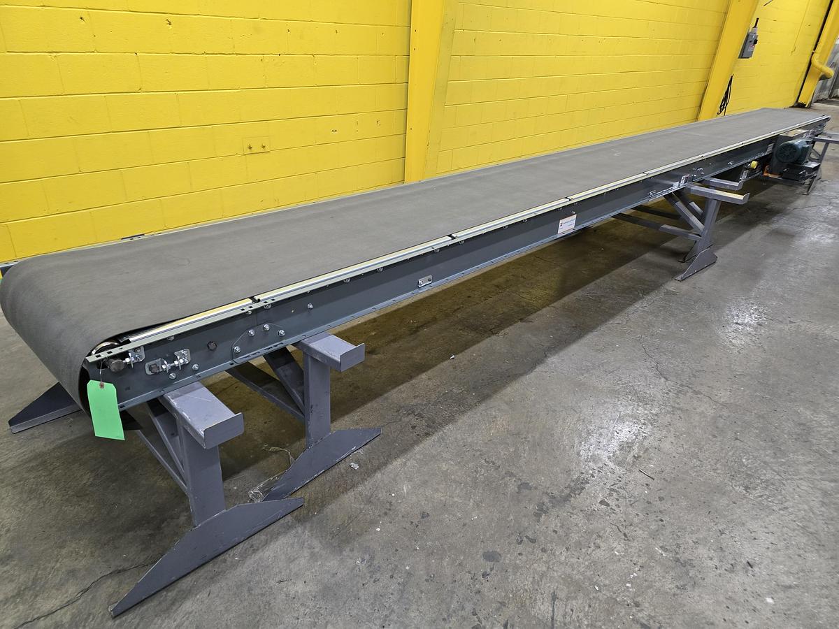 Intelligrated Slider Bed Belt Conveyor 30.5" x 27' NEW (#497)