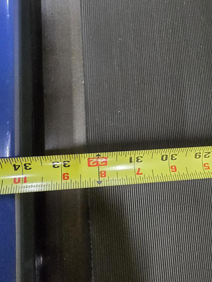 Used MHS 37.5" x 36' Roller Bed Conveyor (#546)